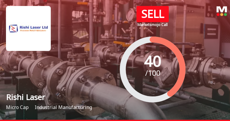 Rishi Laser Ltd is Rated Sell