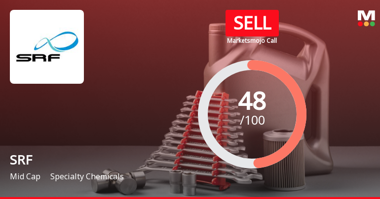 SRF Ltd. is Rated Sell by MarketsMOJO