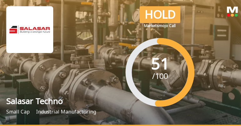 Salasar Techno Engineering Ltd is Rated Hold