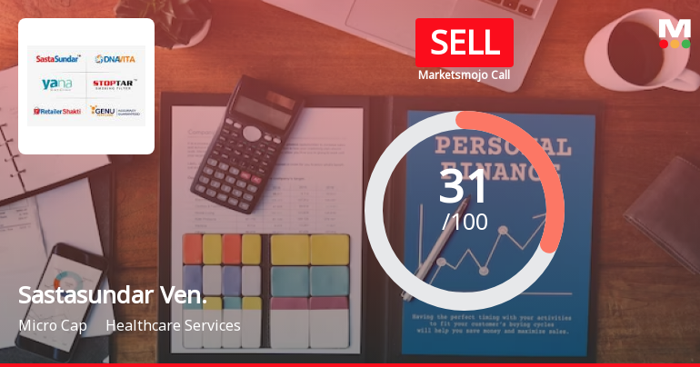 Sastasundar Ventures Ltd is Rated Sell by MarketsMOJO