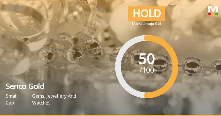 Senco Gold Ltd is Rated Hold