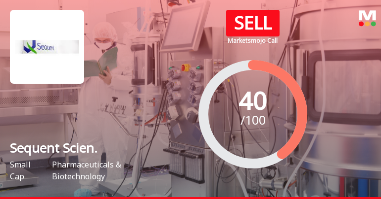Sequent Scientific Ltd Downgraded to Sell Amid Mixed Financial and Technical Signals