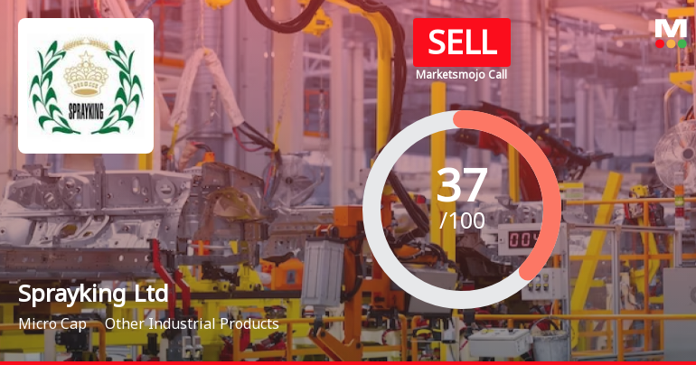 Sprayking Ltd is Rated Sell