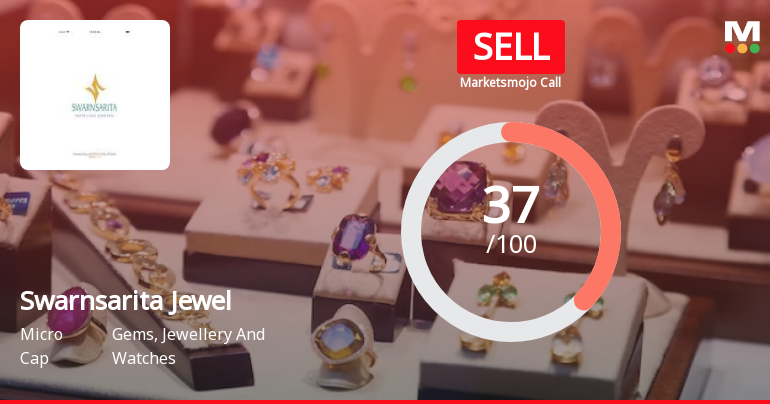 Swarnsarita Jewels India Ltd is Rated Sell