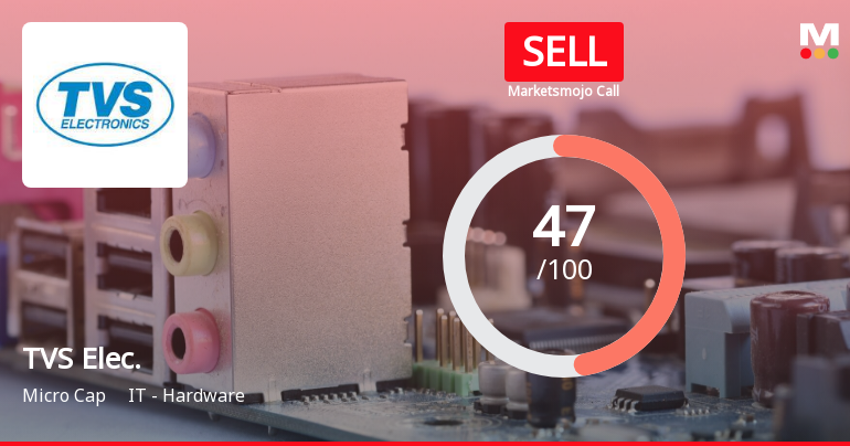 TVS Electronics Ltd is Rated Sell