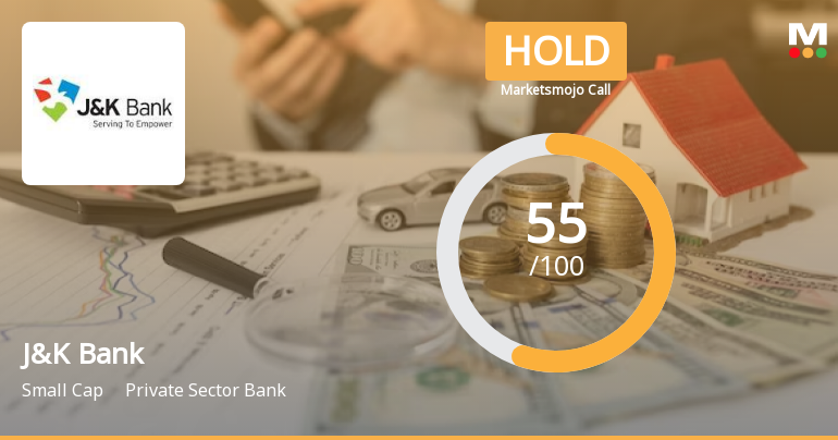 The Jammu & Kashmir Bank Ltd. is Rated Hold by MarketsMOJO