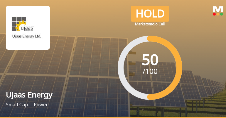 Ujaas Energy Ltd is Rated Hold by MarketsMOJO