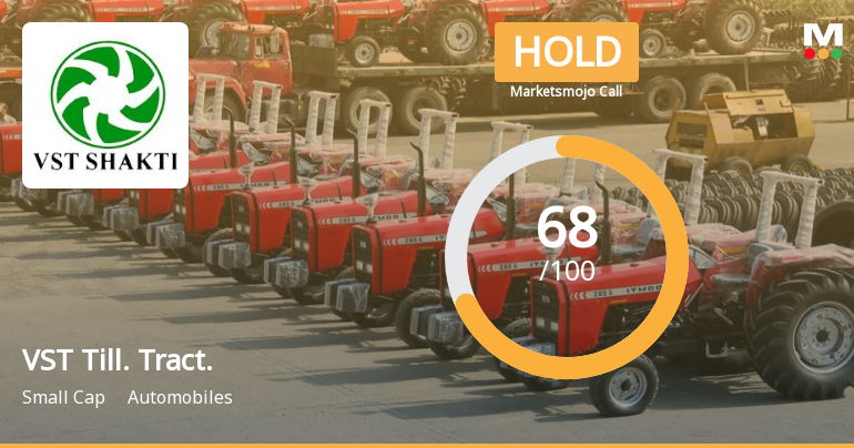 VST Tillers Tractors Ltd is Rated Hold by MarketsMOJO