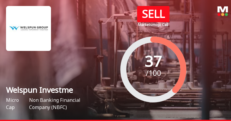 Welspun Investments & Commercials Ltd is Rated Sell