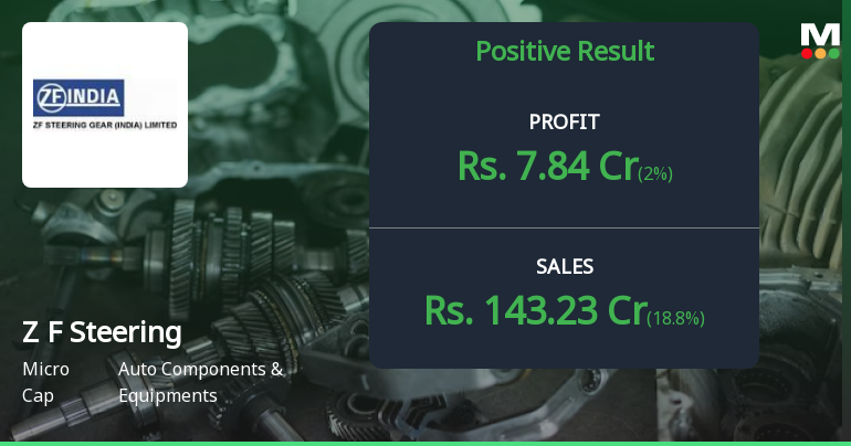 Z F Steering Gear Q3 FY26: Strong Quarter Masks Deeper Profitability Concerns