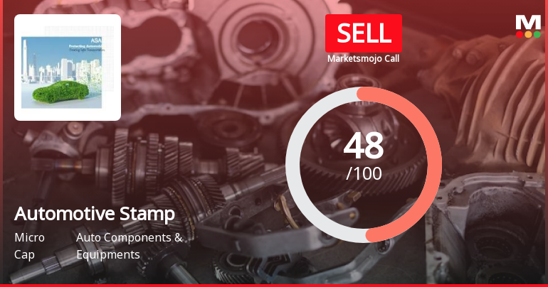 Automotive Stampings & Assemblies Ltd is Rated Sell