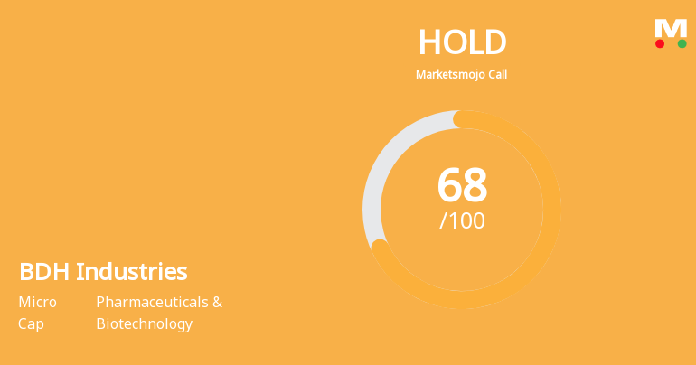 BDH Industries Ltd is Rated Hold