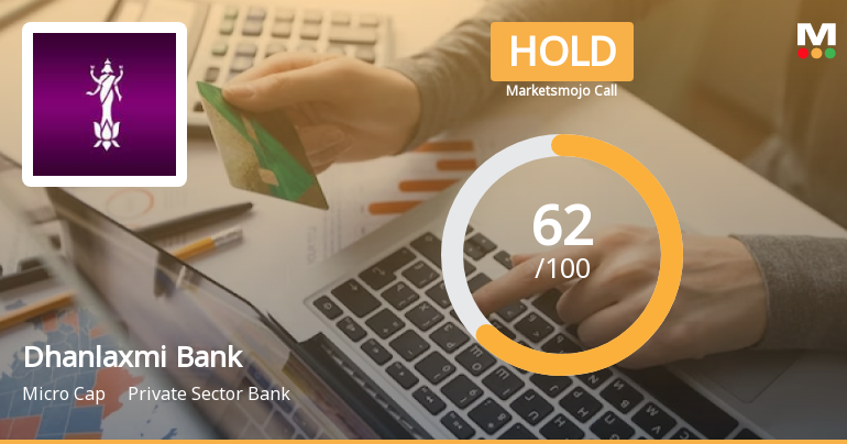 Dhanlaxmi Bank Ltd Downgraded to Hold Amid Mixed Technical and Valuation Signals