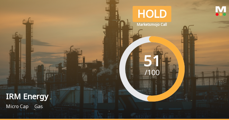 IRM Energy Ltd is Rated Hold