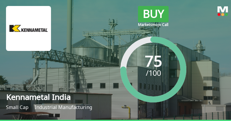 Kennametal India Ltd Downgraded to Buy Amid Mixed Technical Signals and Valuation Concerns