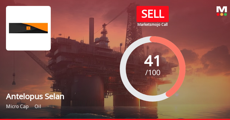 Antelopus Selan Energy Ltd is Rated Sell