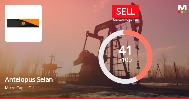 Antelopus Selan Energy Ltd is Rated Sell