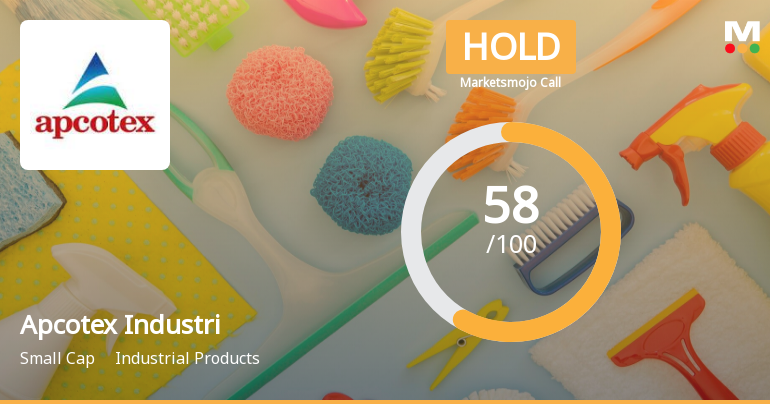 Apcotex Industries Ltd is Rated Hold by MarketsMOJO