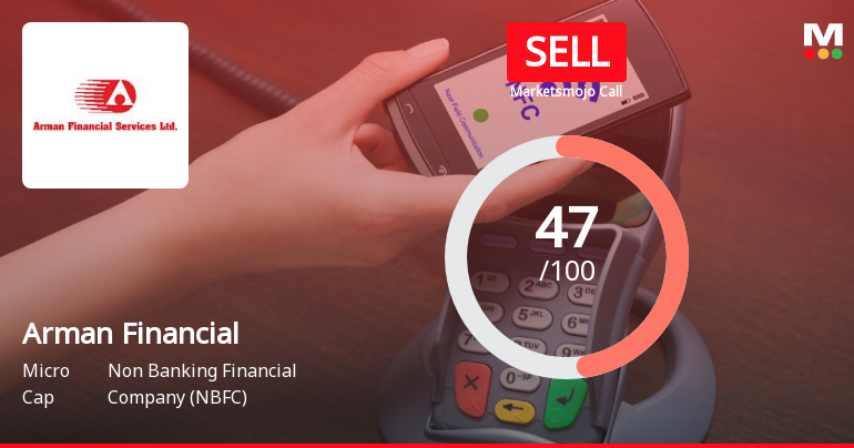 Arman Financial Services Downgraded to Sell Amid Valuation and Technical Concerns