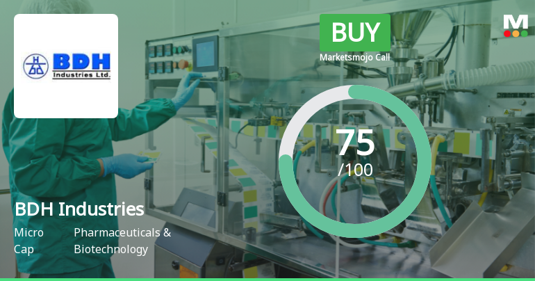 BDH Industries Ltd Upgraded to Buy on Strong Financial and Technical Performance