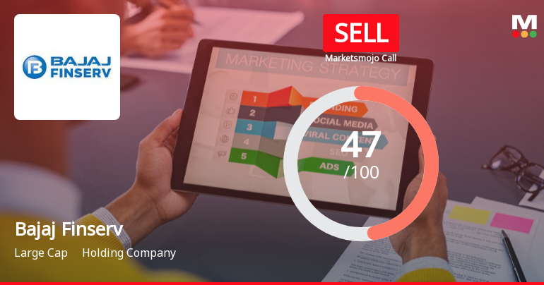 Bajaj Finserv Downgraded to Sell Amid Technical Weakness and Flat Financials