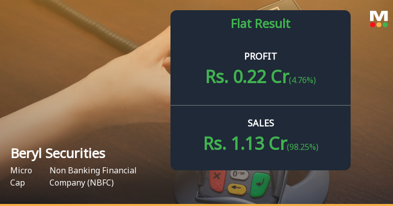 Beryl Securities Q3 FY26: Strong Revenue Surge Masks Underlying Profitability Concerns