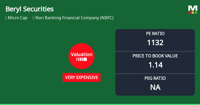 Beryl Securities Ltd Valuation Shifts Amidst Market Pressure