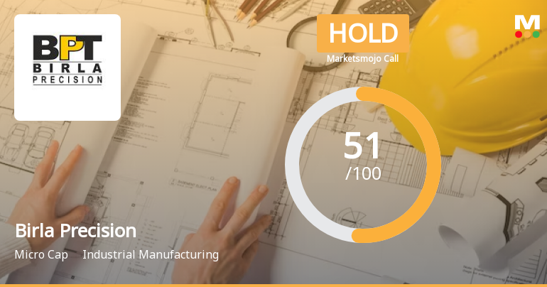 Birla Precision Technologies Ltd is Rated Hold