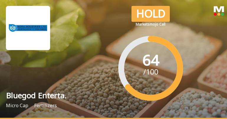 Bluegod Entertainment Ltd Downgraded to Hold Amid Mixed Technical and Valuation Signals