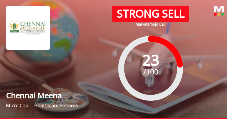 Chennai Meenakshi Multispeciality Hospital Ltd Downgraded to Strong Sell Amid Technical and Fundamental Concerns