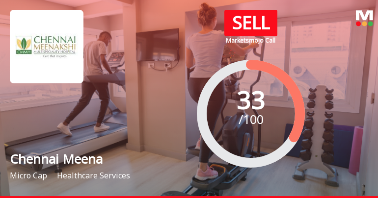 Chennai Meenakshi Multispeciality Hospital Ltd Upgraded to Sell on Technical Improvements