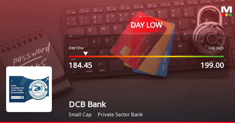 DCB Bank Ltd. Hits Intraday Low Amid Price Pressure on 1 Feb 2026