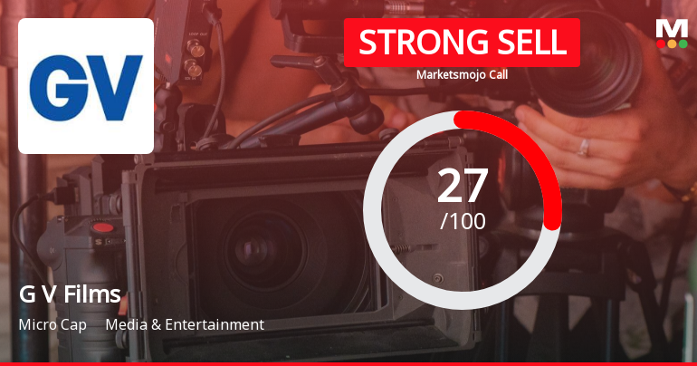G V Films Ltd is Rated Strong Sell