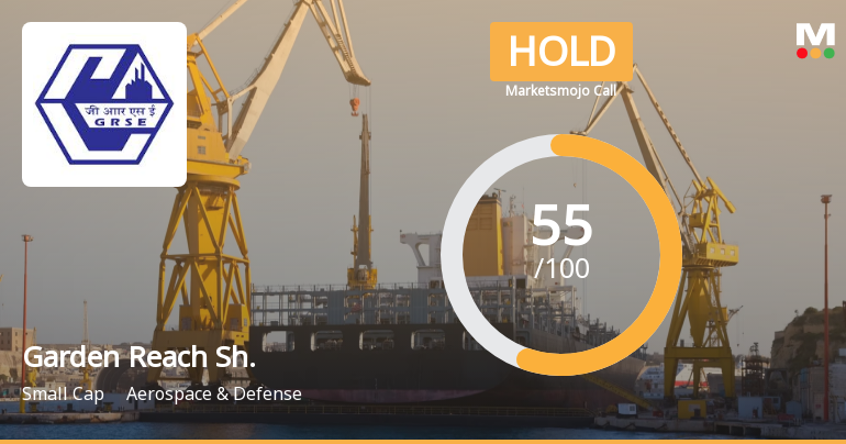 Garden Reach Shipbuilders & Engineers Ltd is Rated Hold