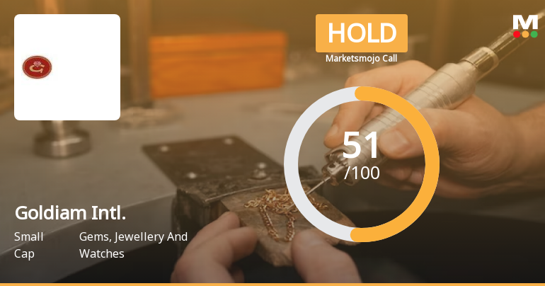 Goldiam International Ltd is Rated Hold