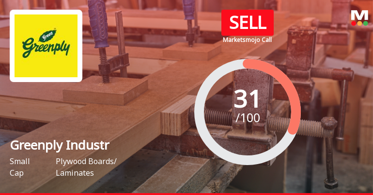 Greenply Industries Ltd Upgraded to Sell on Improved Valuation and Financial Metrics