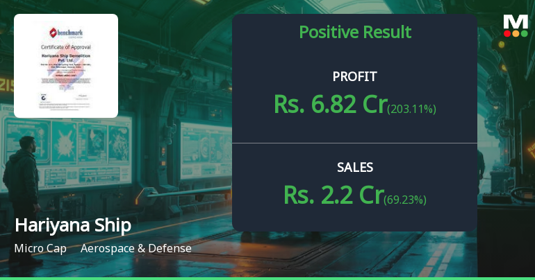 Hariyana Ship Breakers Q3 FY26: Dramatic Profit Surge Masks Fundamental Concerns