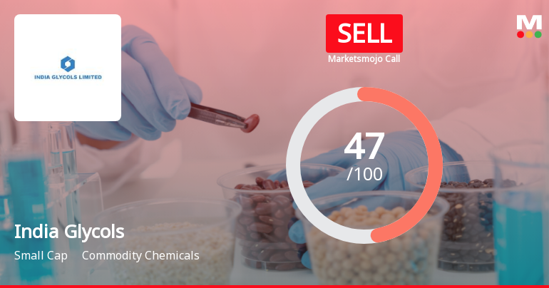 India Glycols Ltd Downgraded to Sell Amid Valuation and Financial Concerns