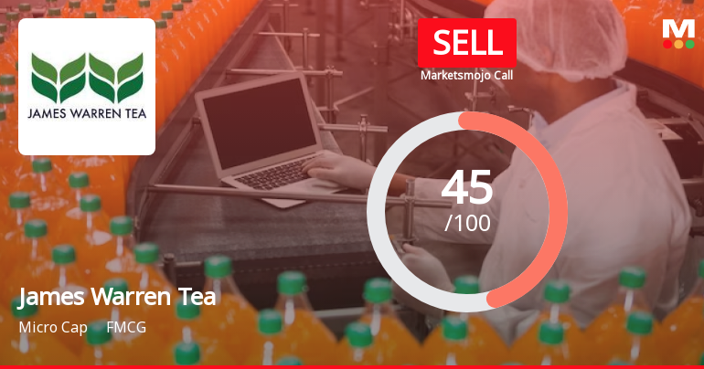 James Warren Tea Ltd. Downgraded to Sell Amid Technical Weakness and Flat Financials