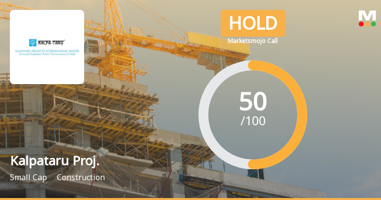 Kalpataru Projects International Ltd Upgraded to Hold on Improved Quality and Valuation Metrics