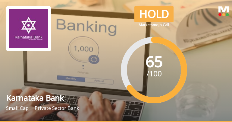 Karnataka Bank Ltd is Rated Hold by MarketsMOJO