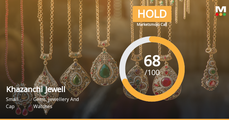 Khazanchi Jewellers Ltd Downgraded to Hold Amid Valuation Concerns Despite Strong Financials