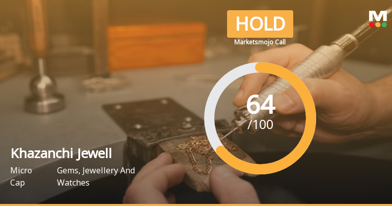 Khazanchi Jewellers Ltd is Rated Hold