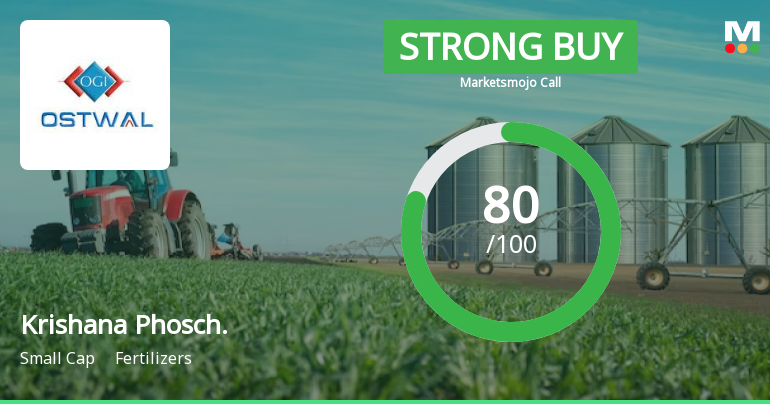 Krishana Phoschem Ltd is Rated Strong Buy