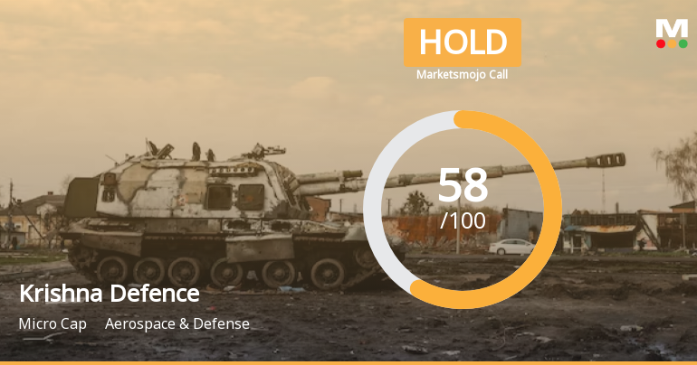 Krishna Defence & Allied Industries Ltd is Rated Hold