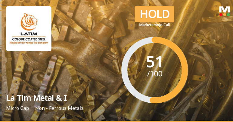 La Tim Metal & Industries Ltd Upgraded to Hold on Improved Financial and Technical Metrics