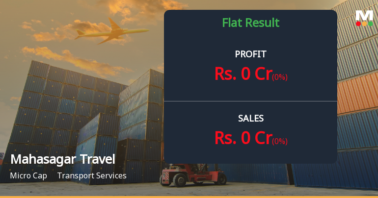 Mahasagar Travels Ltd: Struggling Micro-Cap Faces Mounting Operational Challenges