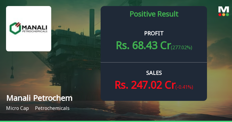 Manali Petrochemicals Q3 FY26: Extraordinary Other Income Masks Weak Operating Performance