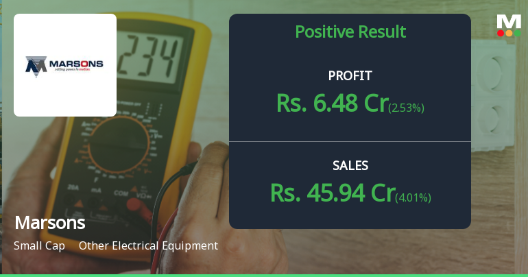 Marsons Ltd Q2 FY26: Strong Growth Meets Stretched Valuation Concerns