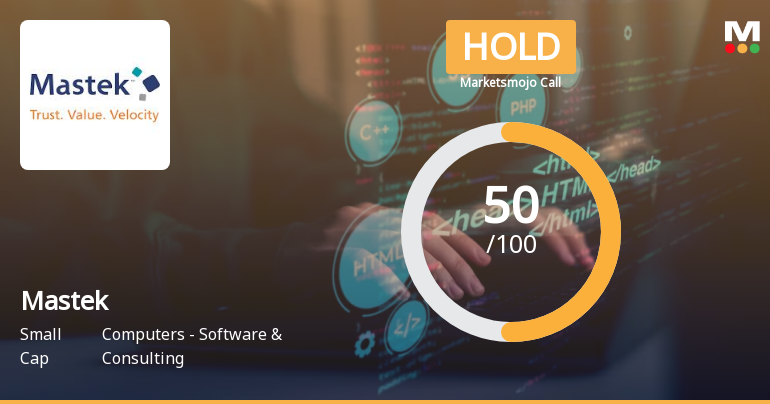 Mastek Ltd is Rated Hold by MarketsMOJO
